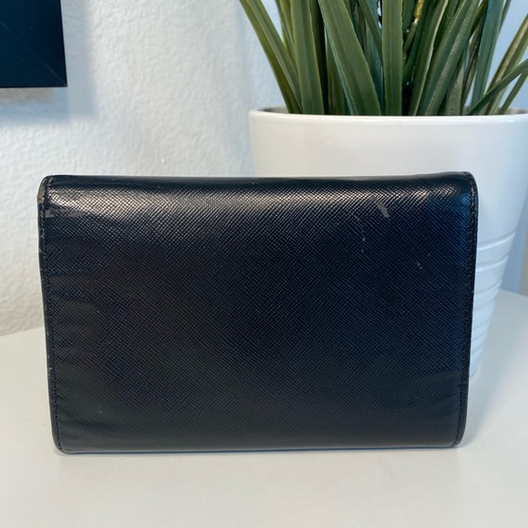 PRADA Saffiano Leather Trifold Wallet Unisex - Picture 5 of 13